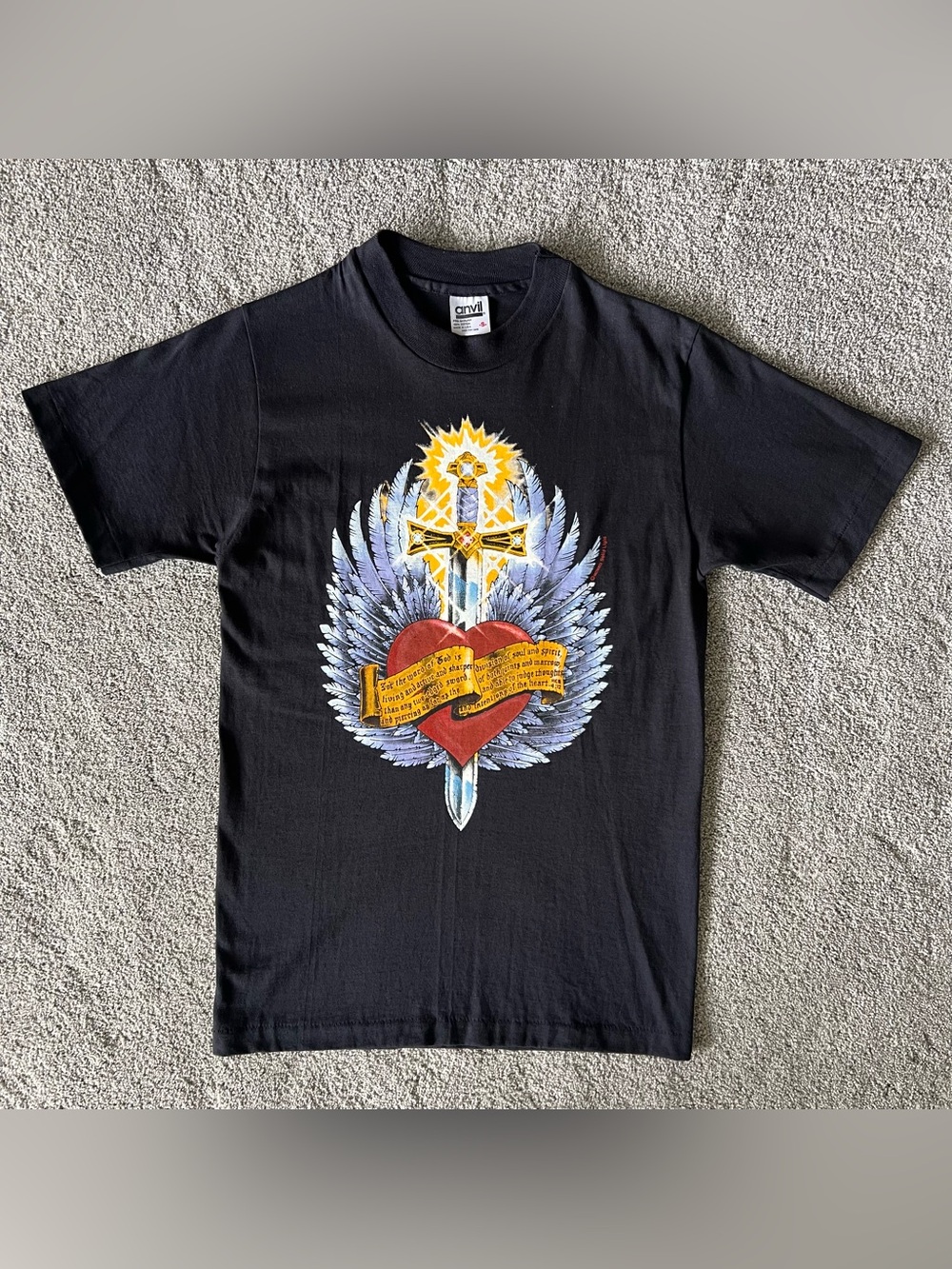 VINTAGE ANVIL Bible Verse Shirt